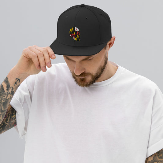 301 Skull Snapback Hat